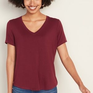 Old Navy Luxe V-Neck Tee
